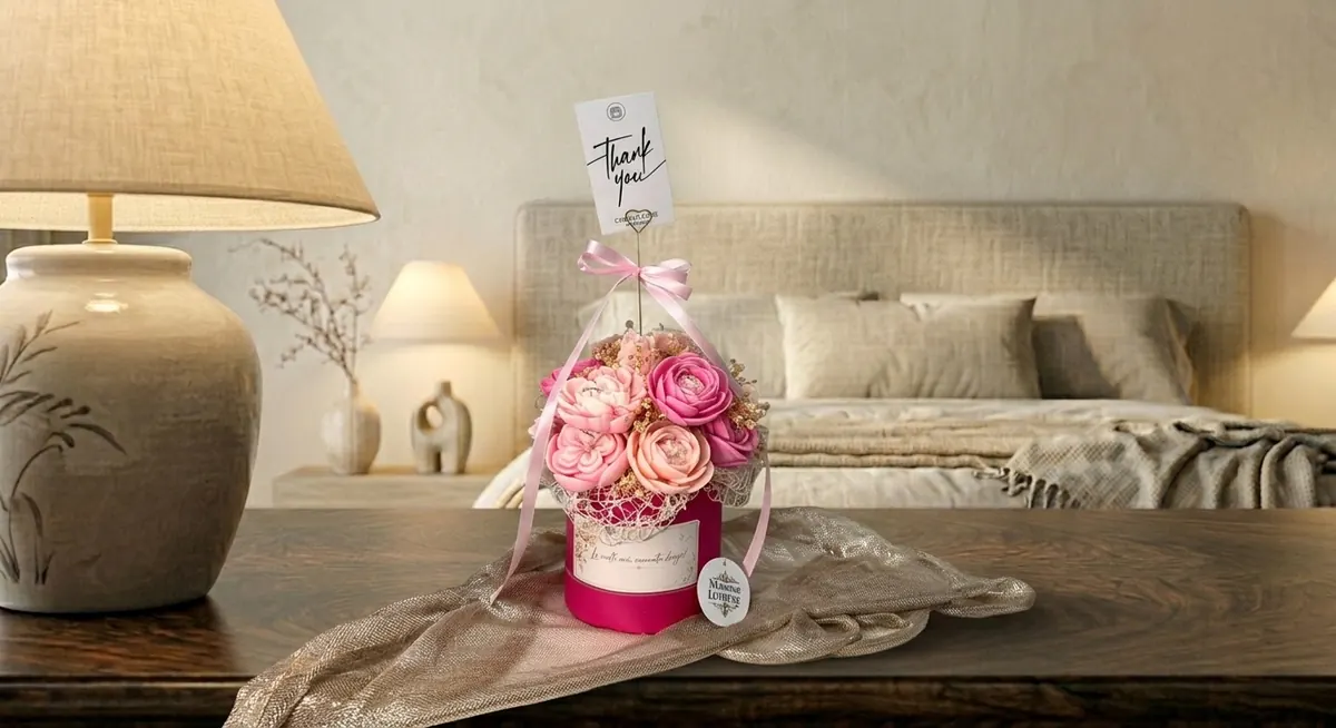 Signature Bespoke Bouquet — handcrafted soy-wax candle from Maison de Lumière